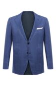 Пиджак из кашемира и шелка Kiton UG81K06T46 фото 1