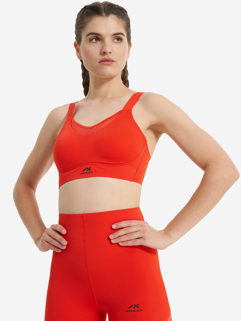 Спортивный топ бра Athlex, Красный 132742A31-R1 фото 1