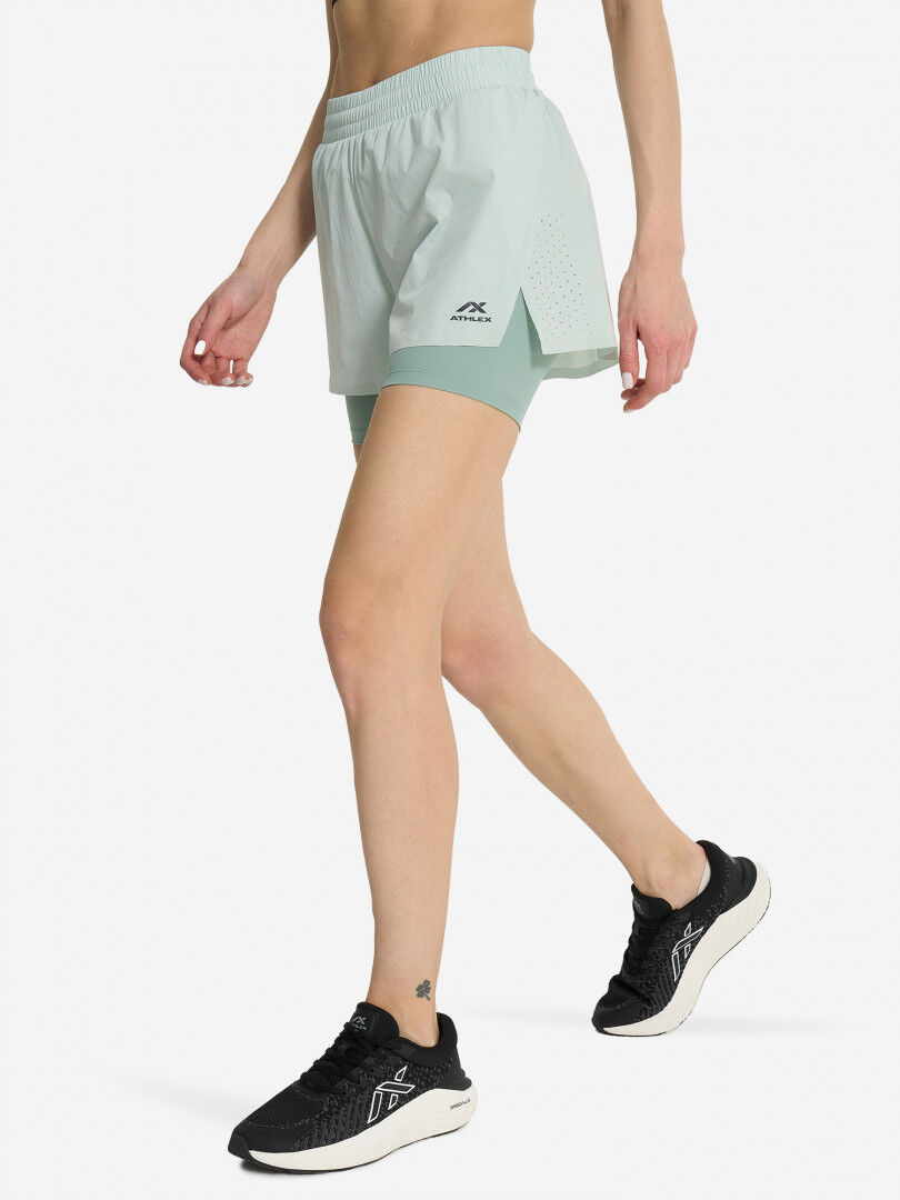 Шорты женские Athlex, Зеленый 133116A31-UU фото 1
