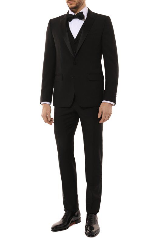 Шерстяной смокинг-тройка Dolce & Gabbana GK2WMT/FU2Z8 фото 1