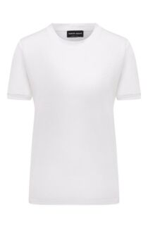 Хлопковая футболка Giorgio Armani