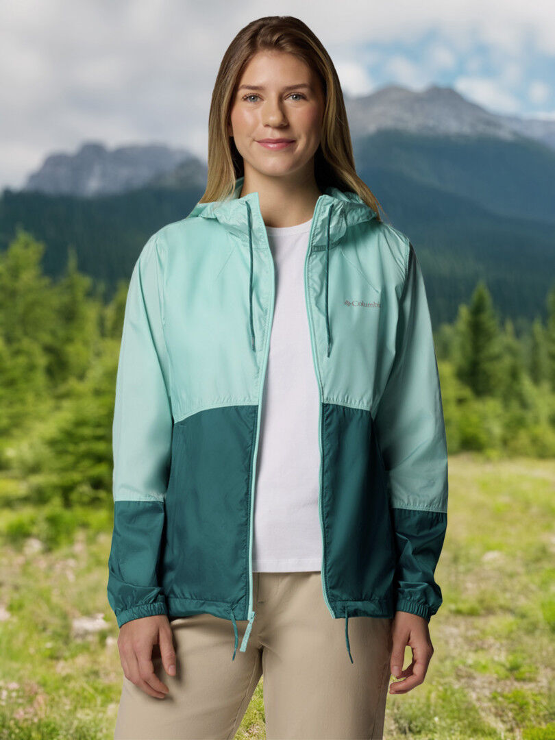 Ветровка женская Columbia Flash Forward II Windbreaker, Голубой 2116531CLB-325 фото 1