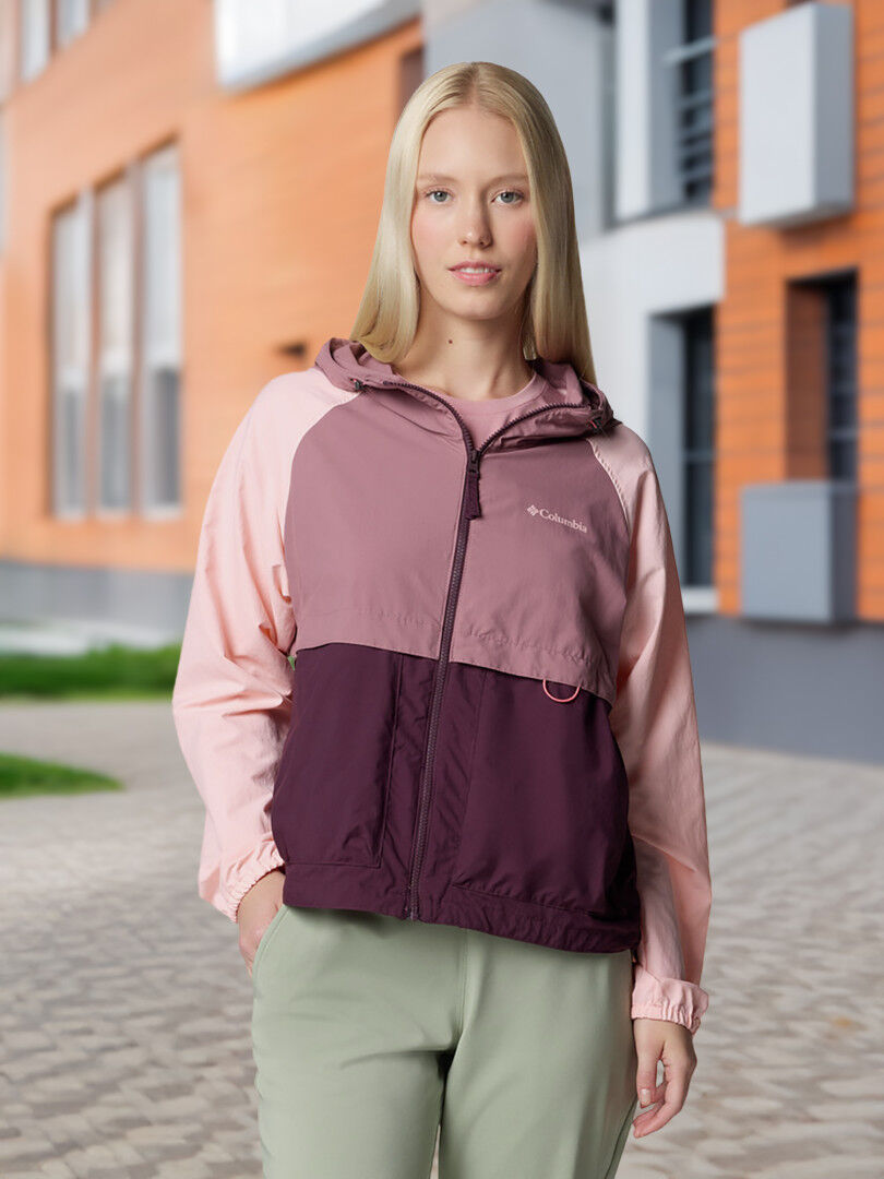 Ветровка женская Columbia Spire Valley Windbreaker, Красный 2116511CLB-607 фото 1