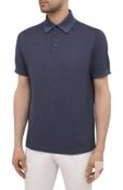 Поло из шелка и хлопка Brioni UJGZ0L/P0608 фото 3