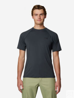 Футболка мужская Mountain Hardwear Crater Lake Short Sleeve, Серый