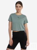 Футболка женская PUMA Tad Essential Baby, Зеленый 525894P0P-30 фото 2