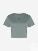 Футболка женская PUMA Tad Essential Baby, Зеленый 525894P0P-30 фото 5
