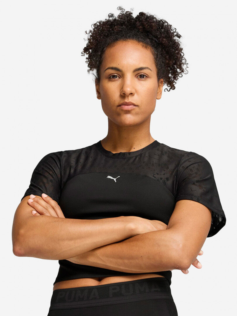 Футболка женская PUMA Lace, Черный 526776P0P-01 фото 1