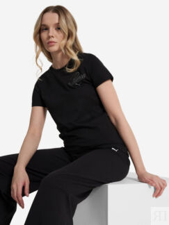 Футболка женская PUMA Ess Script, Черный