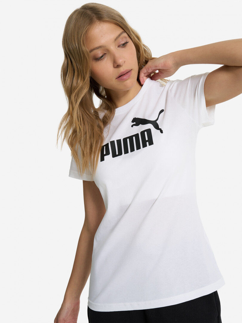 Футболка женская PUMA Ess No. 1 Logo, Белый 682370P0P-02 фото 1