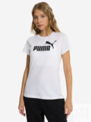 Футболка женская PUMA Ess No. 1 Logo, Белый 682370P0P-02 фото 2