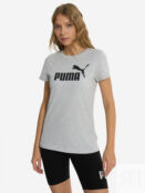 Футболка женская PUMA Ess No. 1 Logo, Серый 682370P0P-04 фото 2