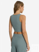 Майка женская PUMA Essentials Ribbed, Зеленый 629765P0P-30 фото 3