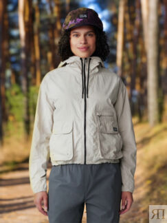 Ветровка женская Mountain Hardwear Stryder Full Zip, Бежевый