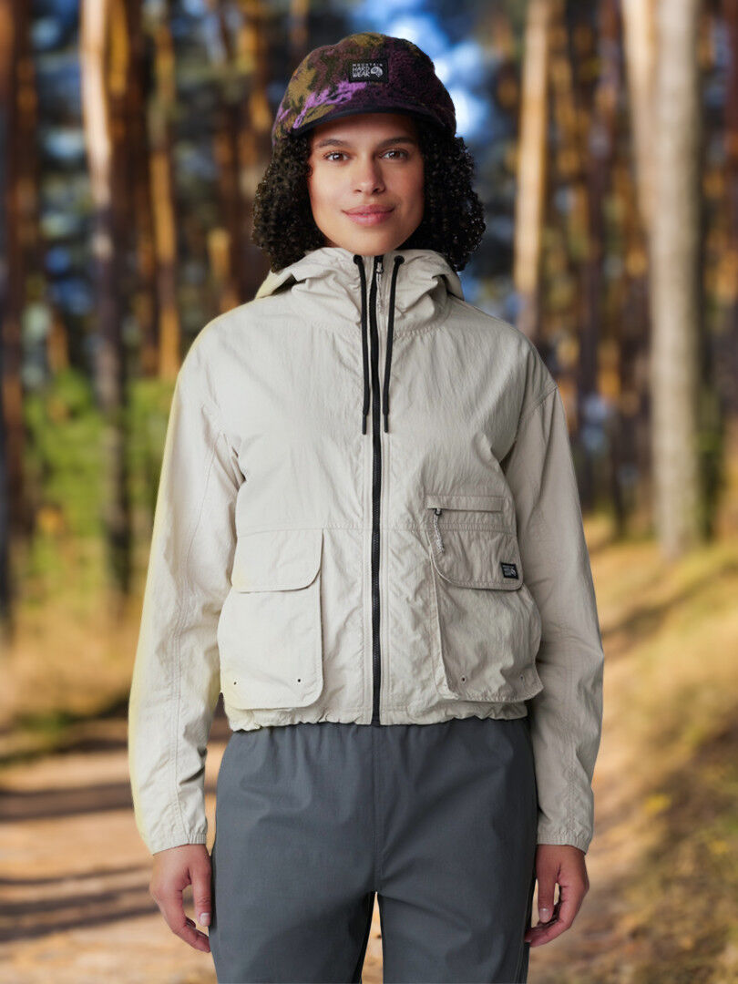 Ветровка женская Mountain Hardwear Stryder Full Zip, Бежевый 2067721MHW-288 фото 1