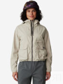 Ветровка женская Mountain Hardwear Stryder Full Zip, Бежевый 2067721MHW-288 фото 2