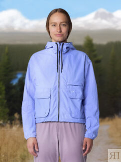 Ветровка женская Mountain Hardwear Stryder Full Zip, Фиолетовый