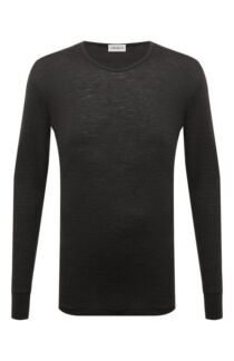 Лонгслив из шерсти и шелка Zimmerli