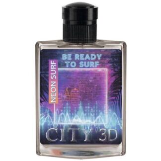 CITY Parfum туалетная вода CITY 3D Neon Surf, 90 мл, 296 г CITY Parfum