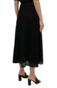 Юбка из хлопка и вискозы Valentino WB3RA7Z06JP фото 4