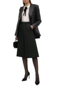 Шерстяные шорты-бермуды Saint Laurent 667906/Y3D35 фото 2