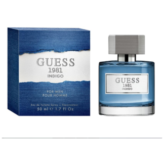GUESS туалетная вода 1981 Indigo for Men, 50 мл, 100 г GUESS