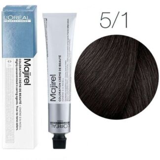 L'Oreal Professionnel Majirel стойкая крем-краска для волос, 5.1 светлый ша