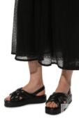 Кожаные сандалии Prada 1XZ747-038-F0002-035 фото 3