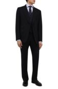 Жилет из шерсти и шелка Giorgio Armani 8WGGK008/T01JD фото 2