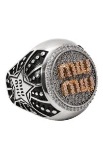 Кольцо Pavé Miu Miu