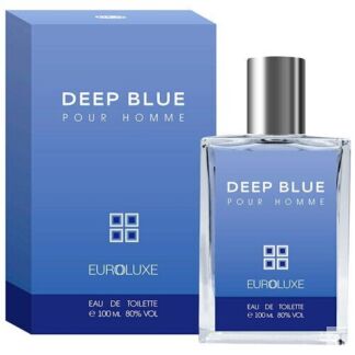 Euroluxe туалетная вода Deep Blue, 100 мл, 100 г Euroluxe