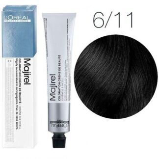 L'Oreal Professionnel Majirel стойкая крем-краска для волос, 6.11 темный бл
