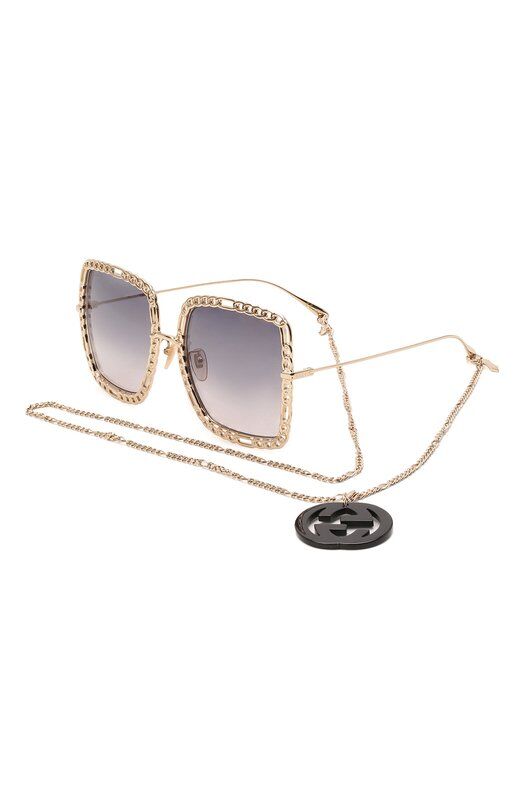 Солнцезащитные очки и цепочка Gucci GG1033S 002 фото 1