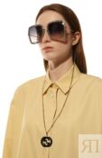 Солнцезащитные очки и цепочка Gucci GG1033S 002 фото 2