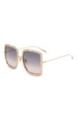 Солнцезащитные очки и цепочка Gucci GG1033S 002 фото 3