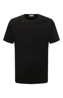 Хлопковая футболка Saint Laurent