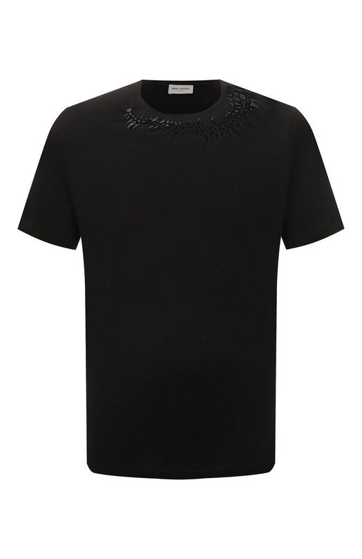 Хлопковая футболка Saint Laurent 683816/Y2ZJ2 фото 1