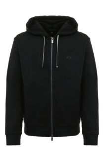 Хлопковая толстовка Emporio Armani