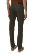 Брюки из хлопка и льна Zegna UZI37/GAN фото 4