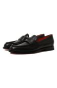 Кожаные пенни-лоферы Santoni WUQC59462BA2BBCKN01 фото 1