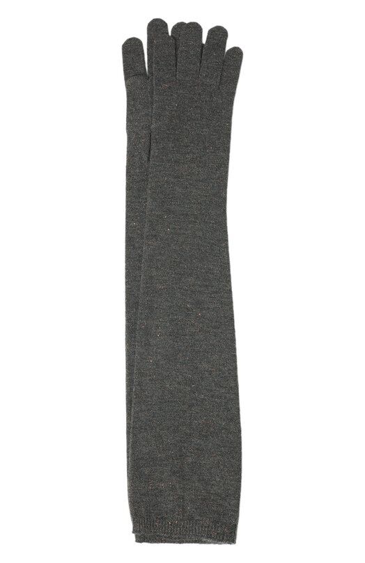 Перчатки из кашемира и вискозы Brunello Cucinelli M9A850189 фото 1