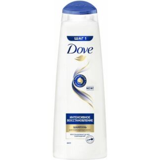 Шампунь для волос DOVE интенсивное восстановление, без парабенов, 380мл Дав