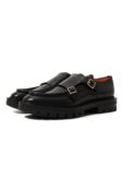 Кожаные монки Santoni WUCU59605NERBLESN01 фото 1