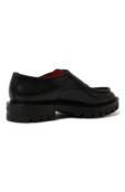 Кожаные монки Santoni WUCU59605NERBLESN01 фото 5