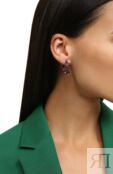 Серьги-кольца Deep Pulse Caviar jewellery P002R фото 2
