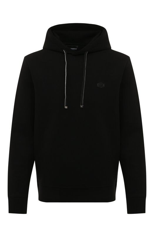 Хлопковое худи Emporio Armani 8N1MD0/1JHSZ фото 1