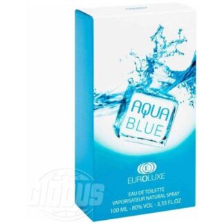 Euroluxe Туалетная вода для мужчин Aqua Blue (Аква блю) водяной, фужерный,