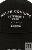 Хлопковая бейсболка VETEMENTS UA53CA100B 1052/W фото 4