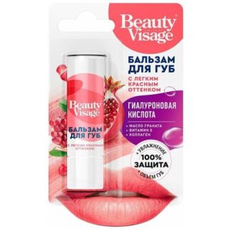 Бальзам для губ с легким красным оттенком Beauty Visage 3,6г Fito косметик