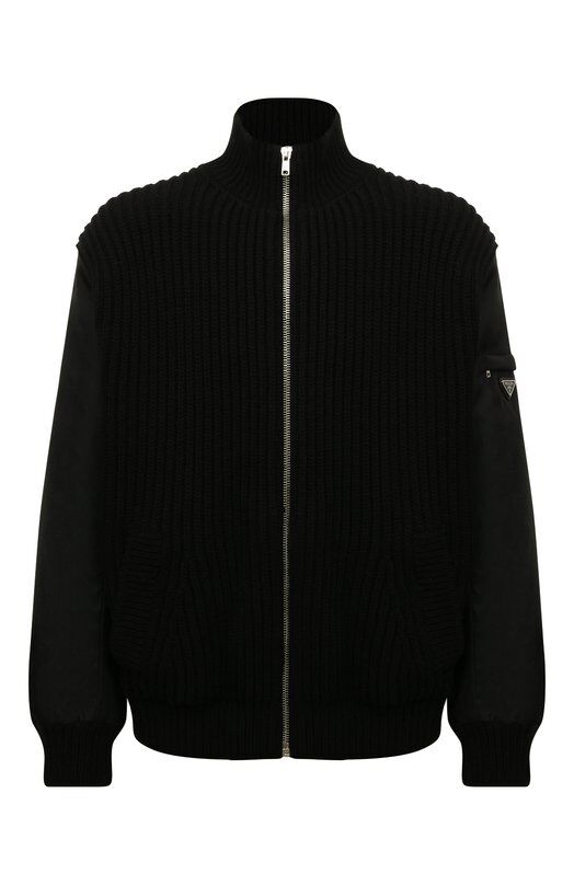 Кашемировый кардиган Prada UMG128-10F6-F0002-212 фото 1